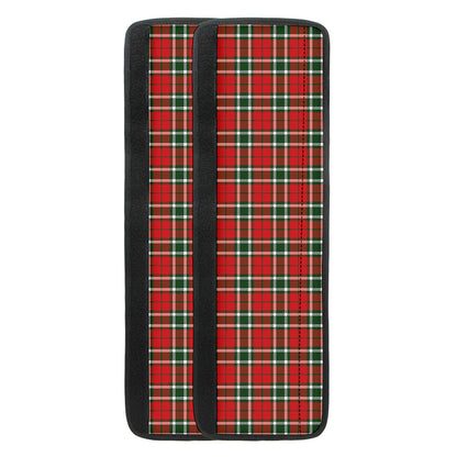 Red Green And White Tartan Pattern Print Refrigerator Handle Covers