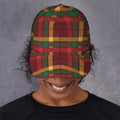 Red Green And Yellow Stewart Print Baseball Cap