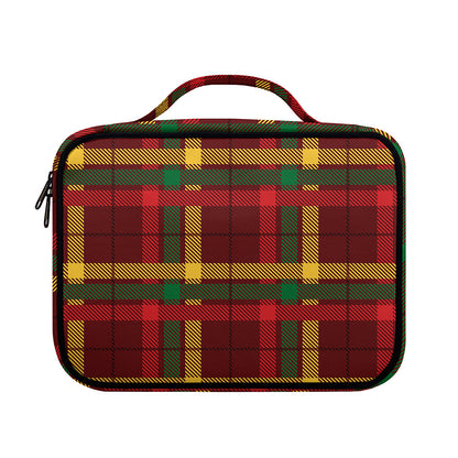 Red Green And Yellow Stewart Print Briefcase Bible Bag