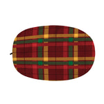 Red Green And Yellow Stewart Print Car Side Mirror Covers