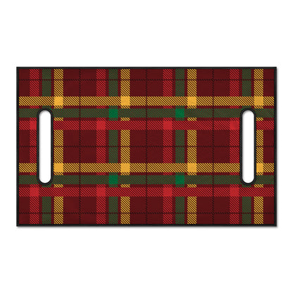 Red Green And Yellow Stewart Print Golf Cart Seat Cover