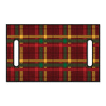Red Green And Yellow Stewart Print Golf Cart Seat Cover