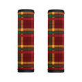 Red Green And Yellow Stewart Print Handle Covers