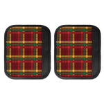 Red Green And Yellow Stewart Print Handle Covers