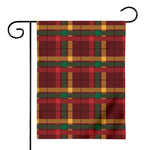 Red Green And Yellow Stewart Print House Flag
