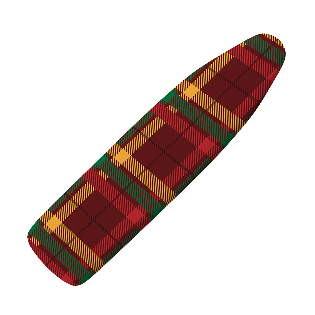 Red Green And Yellow Stewart Print Ironing Board Cover
