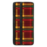 Red Green And Yellow Stewart Print Refrigerator Handle Covers