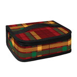 Red Green And Yellow Stewart Print Small Lunch Bag