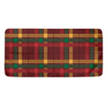 Red Green And Yellow Stewart Print Towel