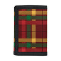 Red Green And Yellow Stewart Print Trifold Wallet