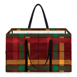 Red Green And Yellow Stewart Print Utility Tote Bag