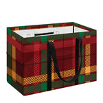 Red Green And Yellow Stewart Print Utility Tote Bag
