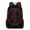 Red Gun Sight Print 17 Inch Backpack