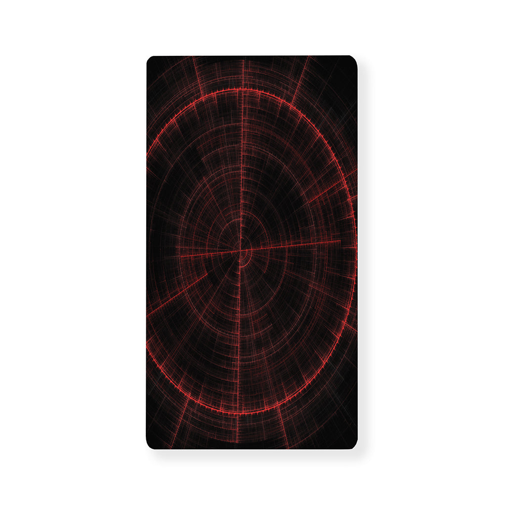 Red Gun Sight Print Baby Crib Sheet