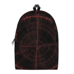 Red Gun Sight Print Backpack