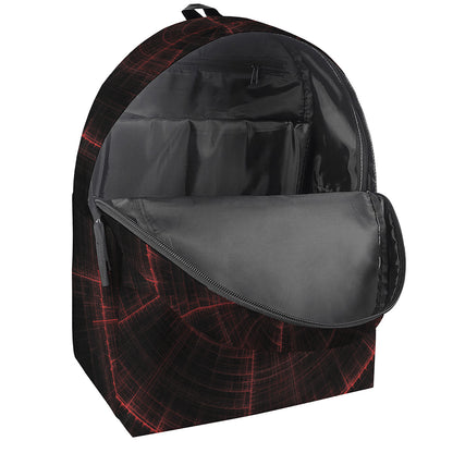 Red Gun Sight Print Backpack