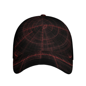 Red Gun Sight Print Baseball Cap