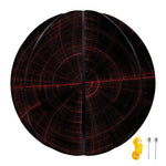 Red Gun Sight Print Basketball