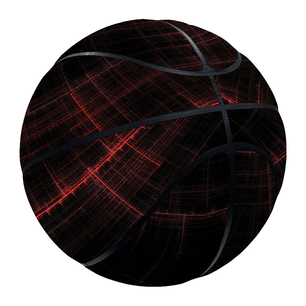 Red Gun Sight Print Basketball