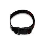 Red Gun Sight Print Dog Collar