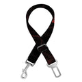 Red Gun Sight Print Dog Seat Belt