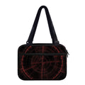 Red Gun Sight Print Double Strap Bible Bag