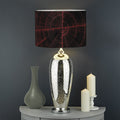 Red Gun Sight Print Drum Lamp Shade