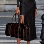 Red Gun Sight Print Duffle Bag