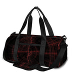 Red Gun Sight Print Gym Bag
