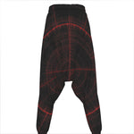 Red Gun Sight Print Hammer Pants