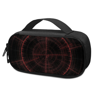 Red Gun Sight Print Insulin Cooler Travel Case