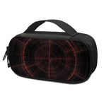 Red Gun Sight Print Insulin Cooler Travel Case