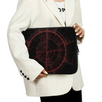 Red Gun Sight Print Laptop Sleeve