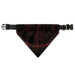 Red Gun Sight Print Over The Collar Dog Bandana