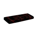 Red Gun Sight Print Piano Keyboard Cover