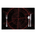 Red Gun Sight Print Placemat