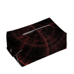 Red Gun Sight Print Rectangle Tissue Box Cover