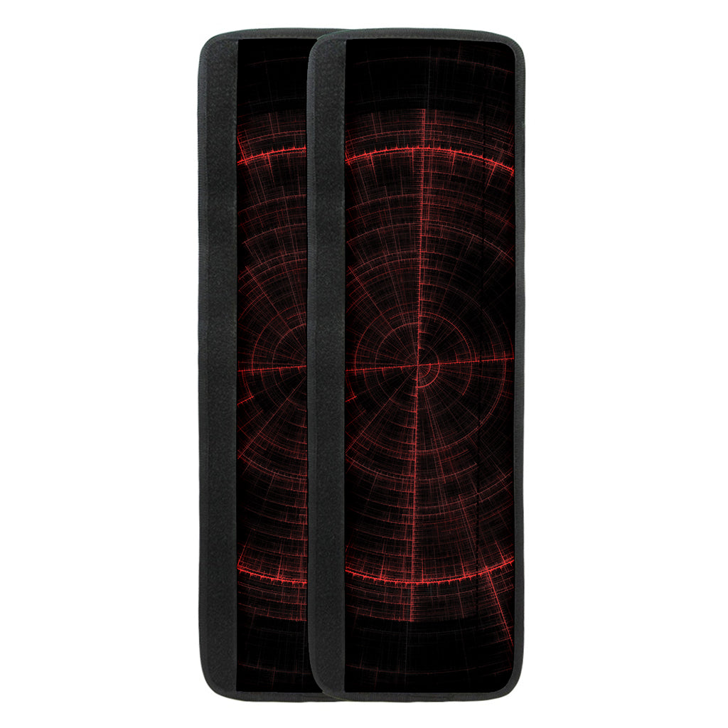 Red Gun Sight Print Refrigerator Handle Covers