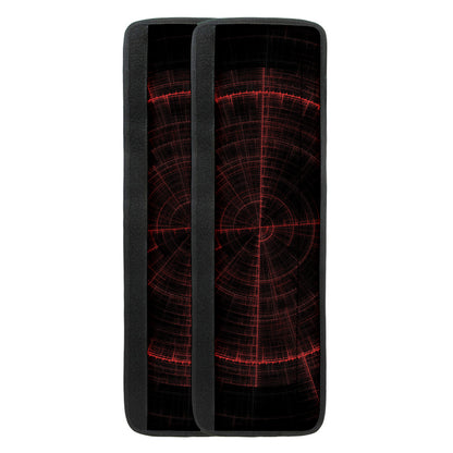 Red Gun Sight Print Refrigerator Handle Covers