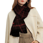 Red Gun Sight Print Scarf