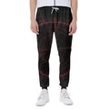 Red Gun Sight Print Joggers