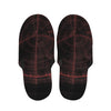 Red Gun Sight Print Slippers