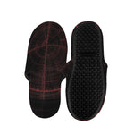 Red Gun Sight Print Slippers