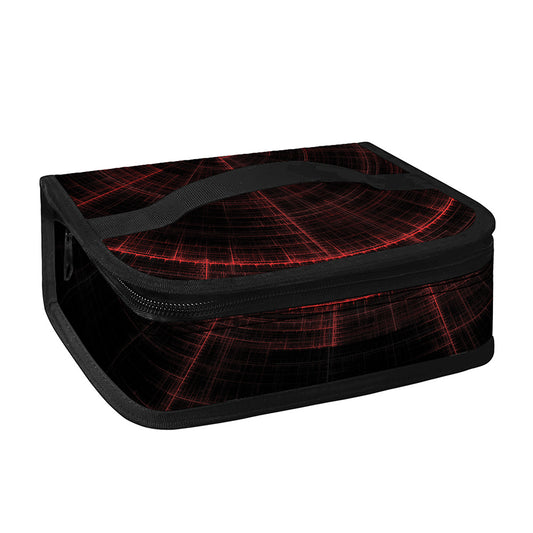 Red Gun Sight Print Small Lunch Bag