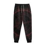 Red Gun Sight Print Sweatpants