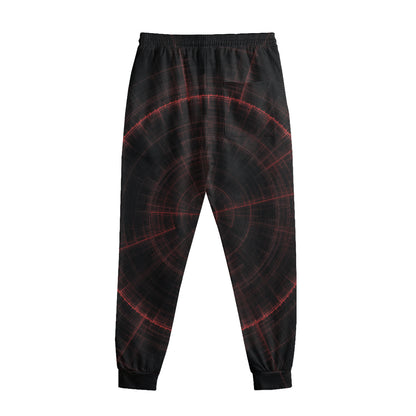 Red Gun Sight Print Sweatpants
