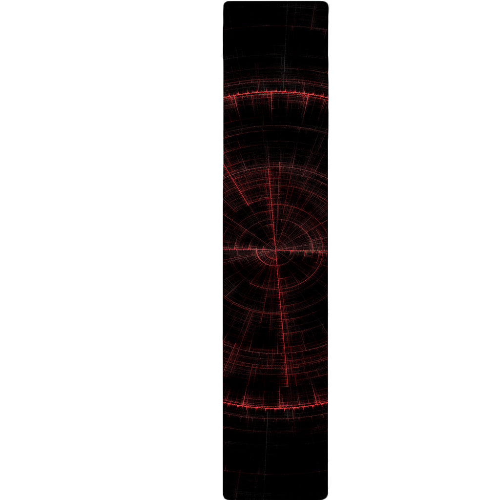 Red Gun Sight Print Table Runner
