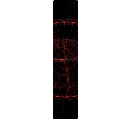 Red Gun Sight Print Table Runner