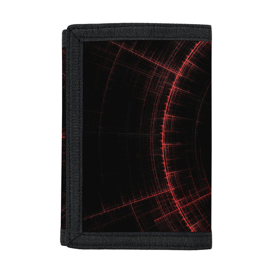 Red Gun Sight Print Trifold Wallet