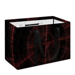 Red Gun Sight Print Utility Tote Bag